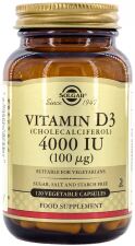 Vitamin D3 IU 100 mcg Vegetable Capsules